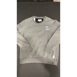 Roadster RDSTR MotoGP Racing Mens Sz XL Long Sleeve Crewneck Sweater Bmw Grey
